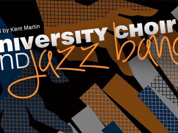 Altoona University Choir and Jazz Band spring 2019 artwork