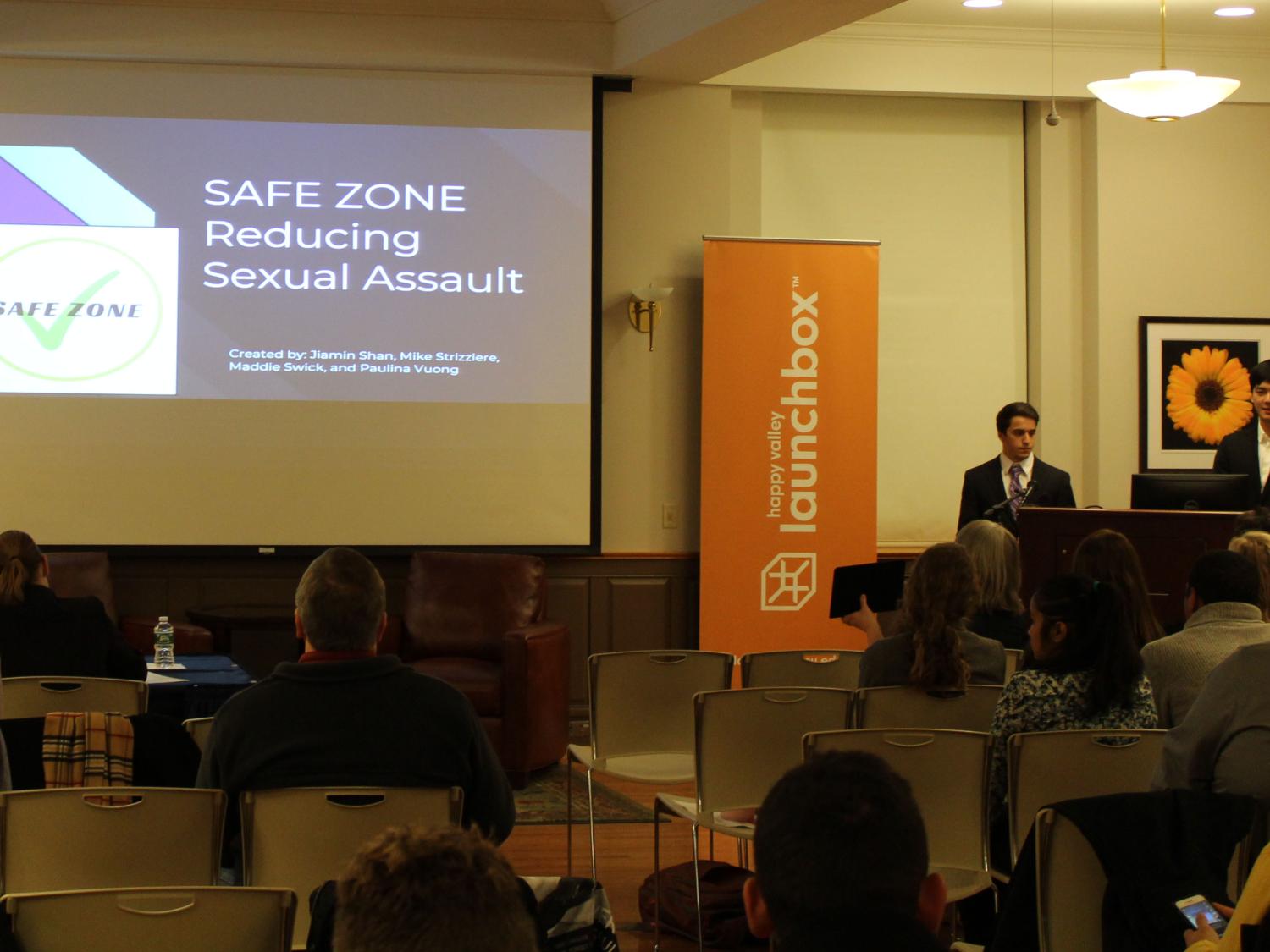 Safe Zone Winning Team at the 2017 mHealth Challenge