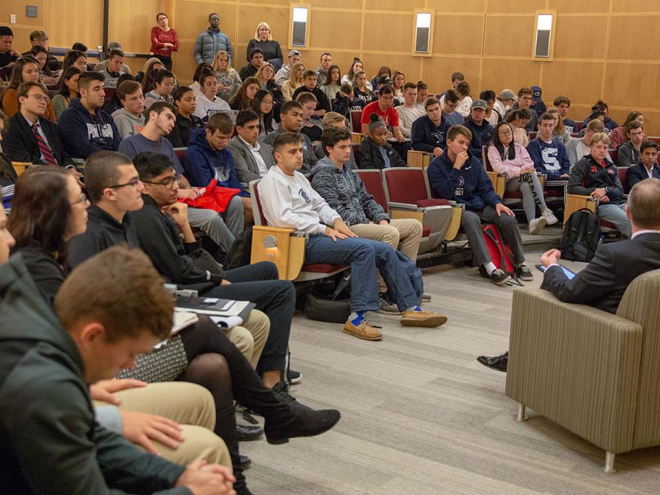 Salomon Sredni speaks at Executive Insights