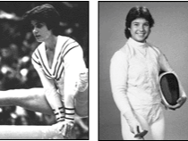 Photos of Kathy (Mills) Parker, Ann (Carr) Tunney, Jana Angelakis and Sherri (Landes) Borrenson 