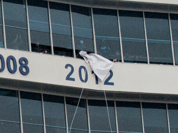 The numbers 2012 are unveiled at Beaver Stadium