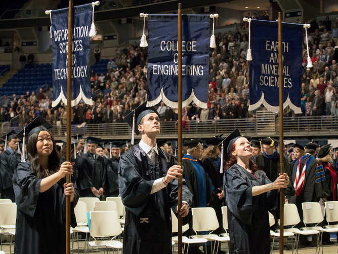 Penn State fall commencement