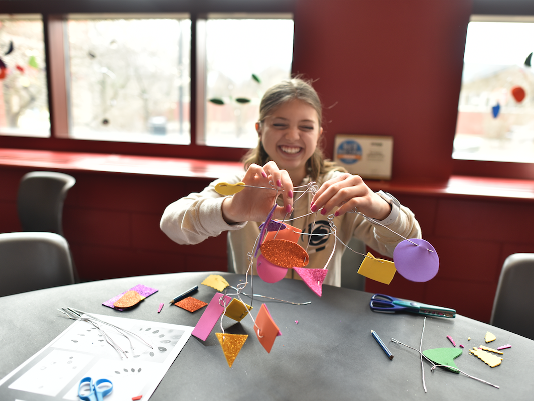 A participant at one of the Palmer's successful Family Day events