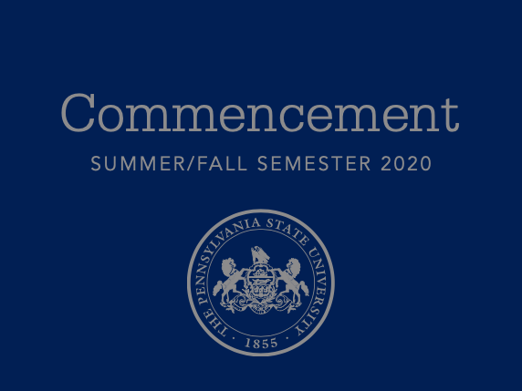 Summer/fall 2020 commencement
