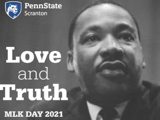 Penn State Scranton event for MLK Day 2021
