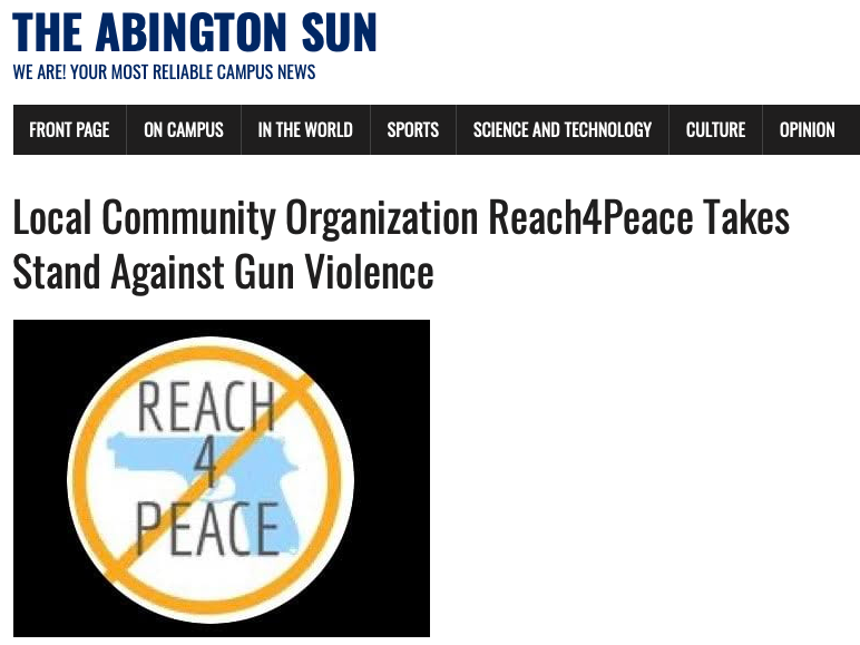 Abington student news site