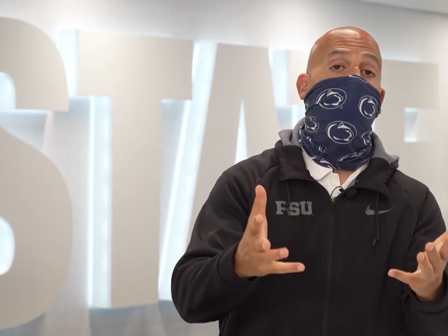 James Franklin, head football coach