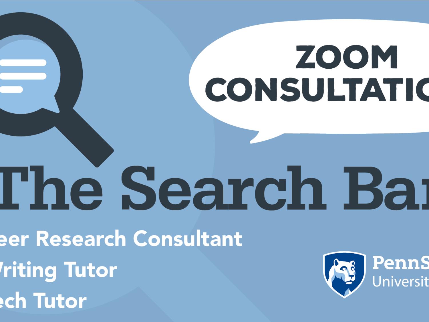 University Libraries' Search Bar