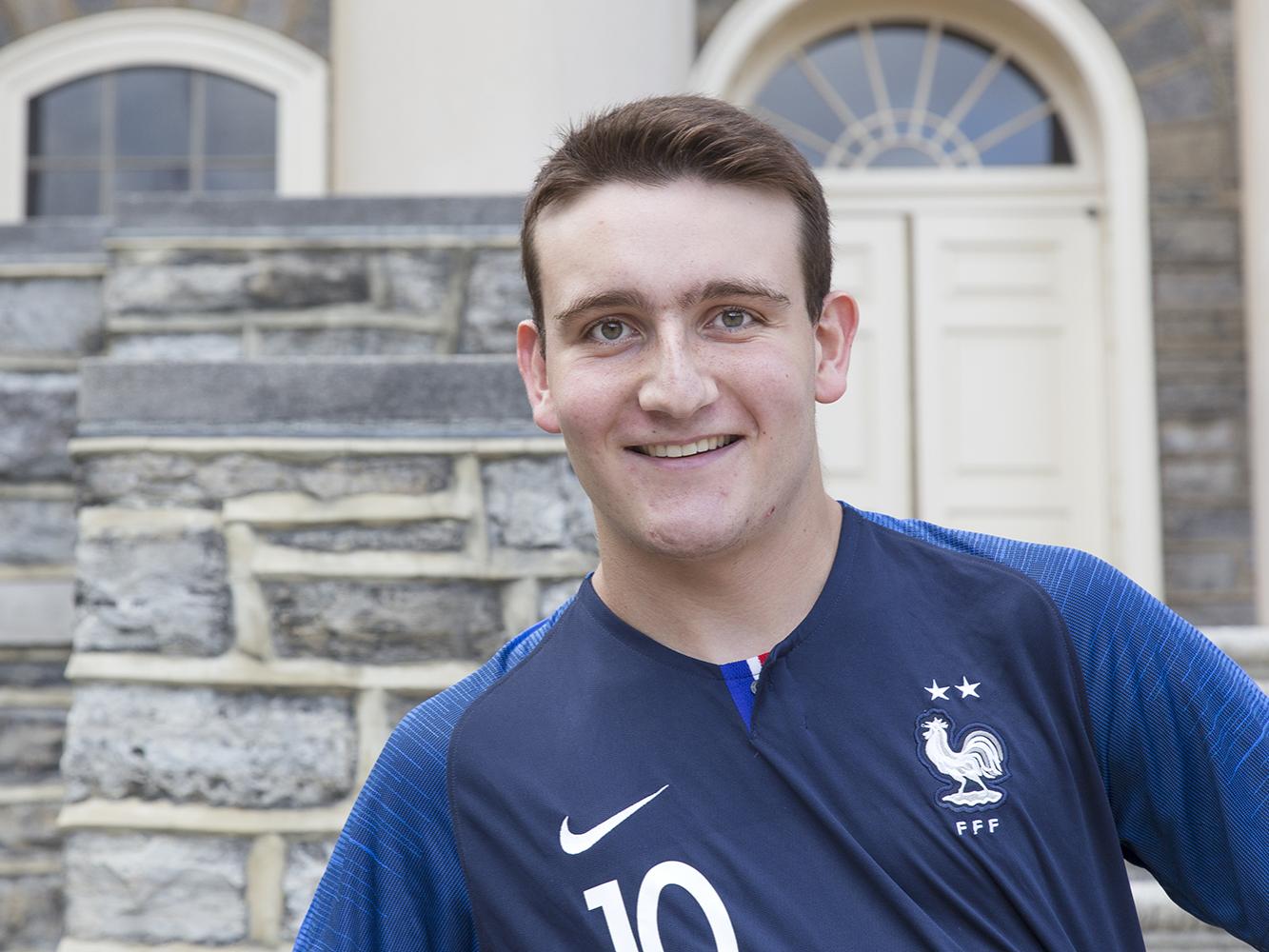 Freshmen Sebastien Kraft has had several films accepted for festivals, and he hopes to combine his classroom experiences and storytelling skills to become a broadcast journalist.