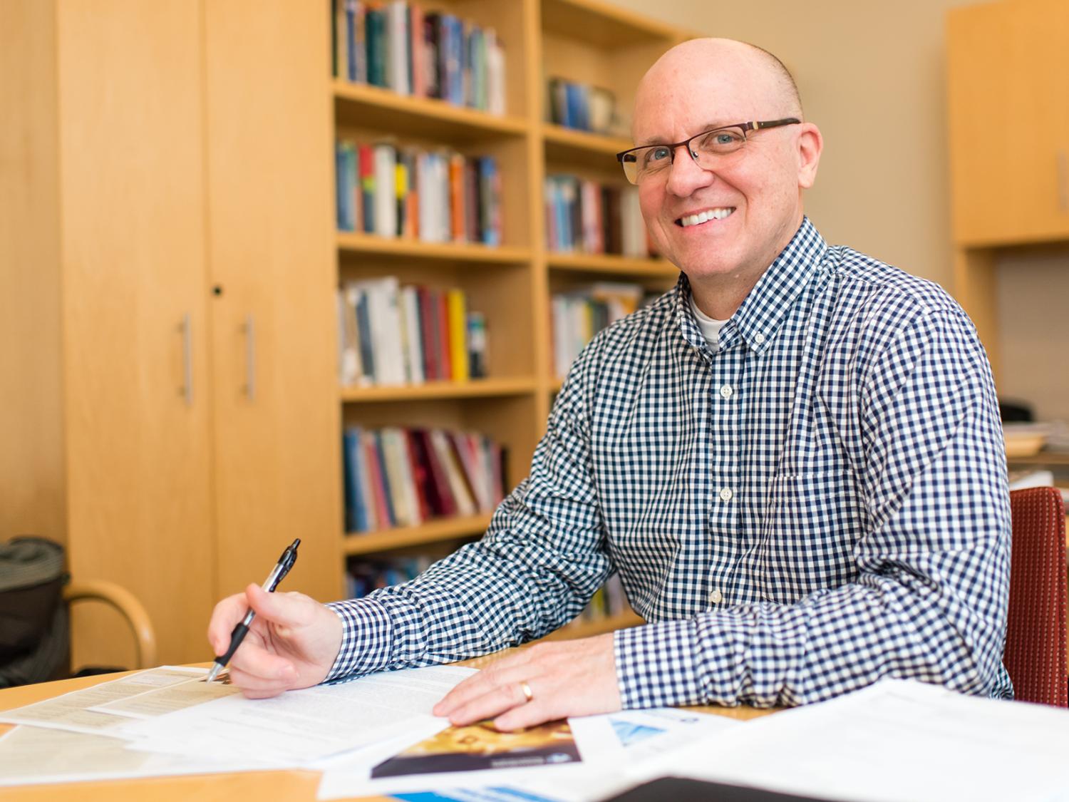A photo of Smeal clinical professor Shawn Clark.