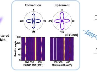 diagrams of Raman scattering and electron excitation including missing band