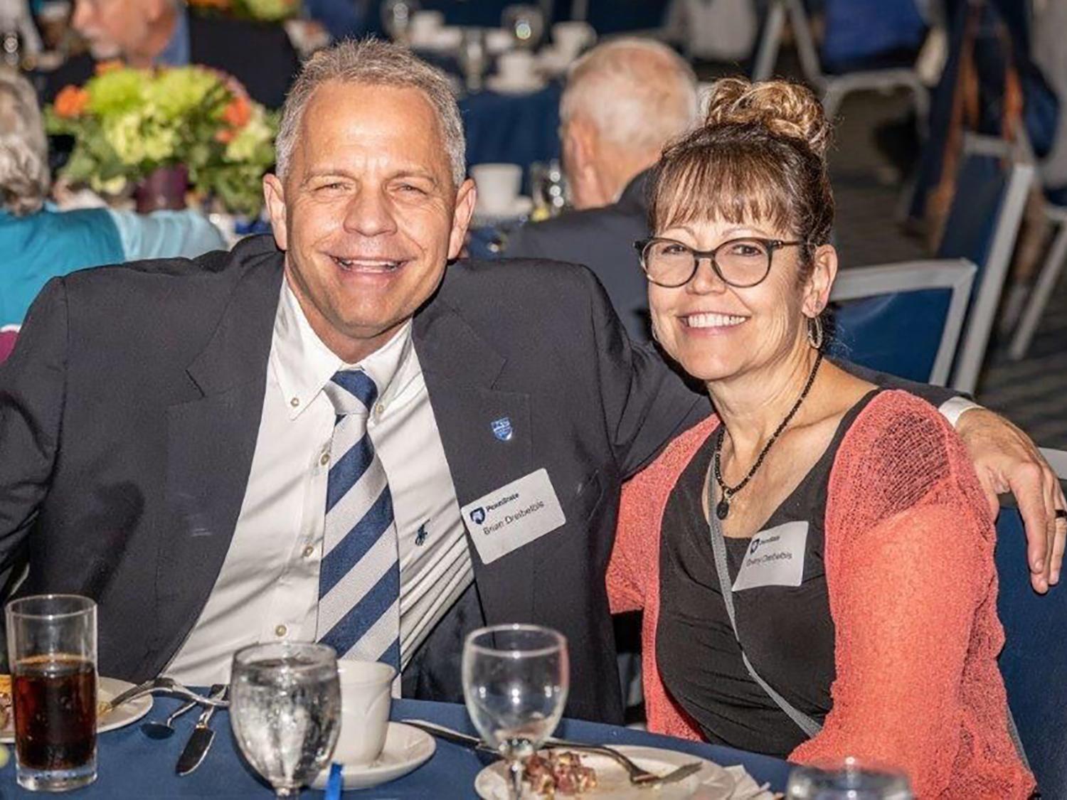 A photo of donors Brian and Sherry Dreibelbis
