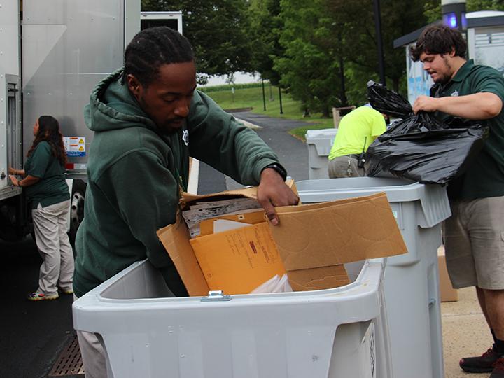 Penn State Berks had an on-site document shredder on campus for faculty and staff .