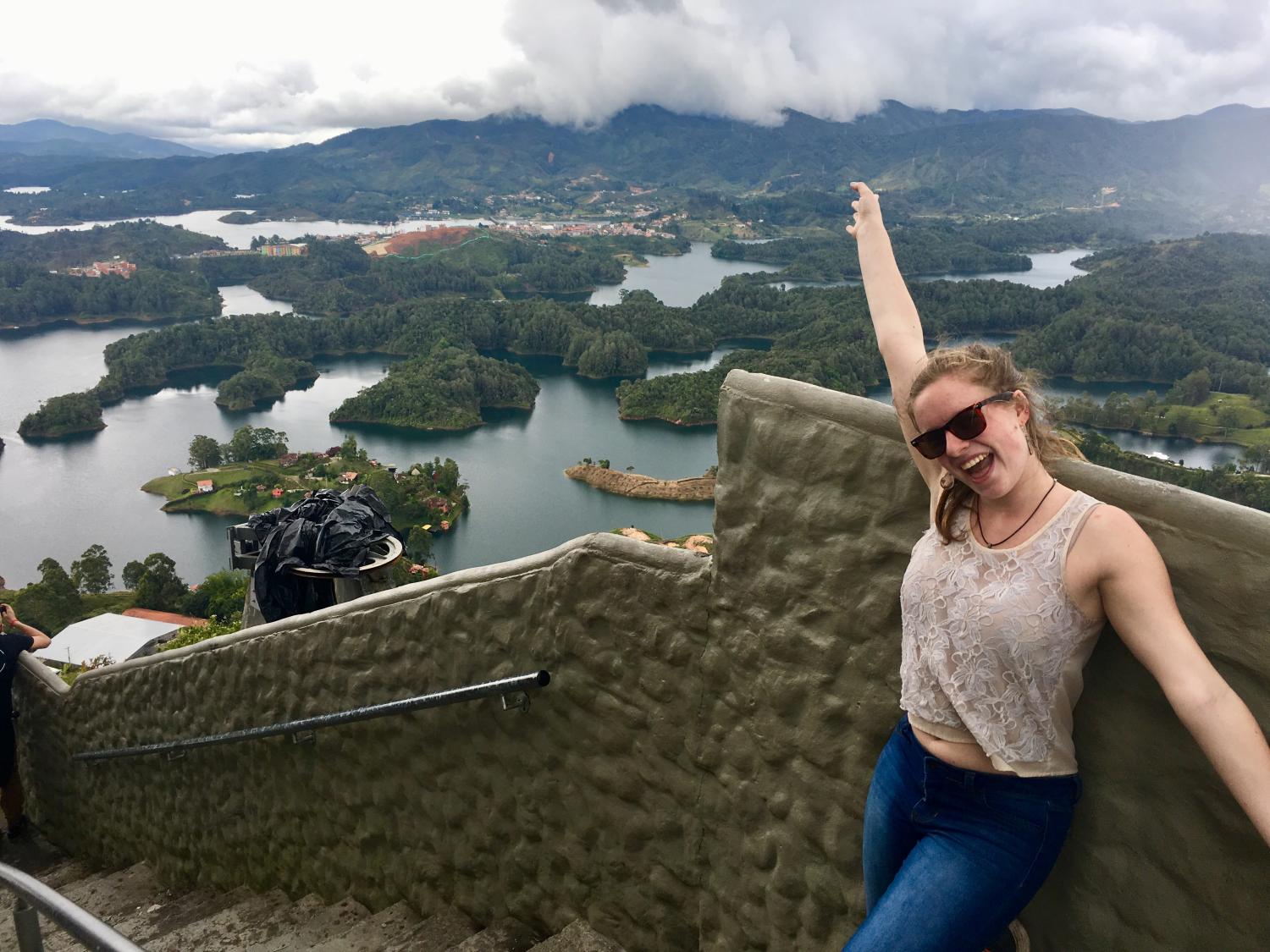 Rachel Shriver in Medellin, Colombia
