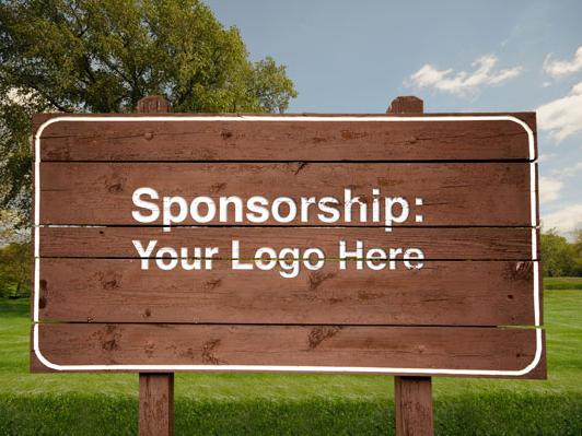 Sponsorship: Your logo here