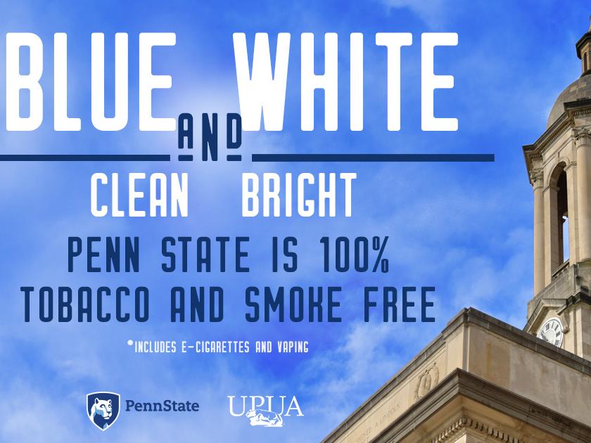 Image of old main and blue sky