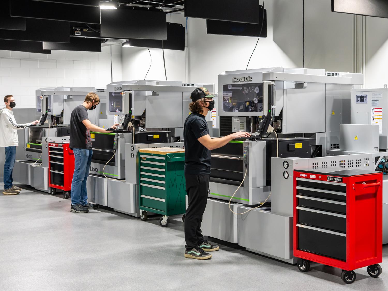 electrical disharge machines at Penn College