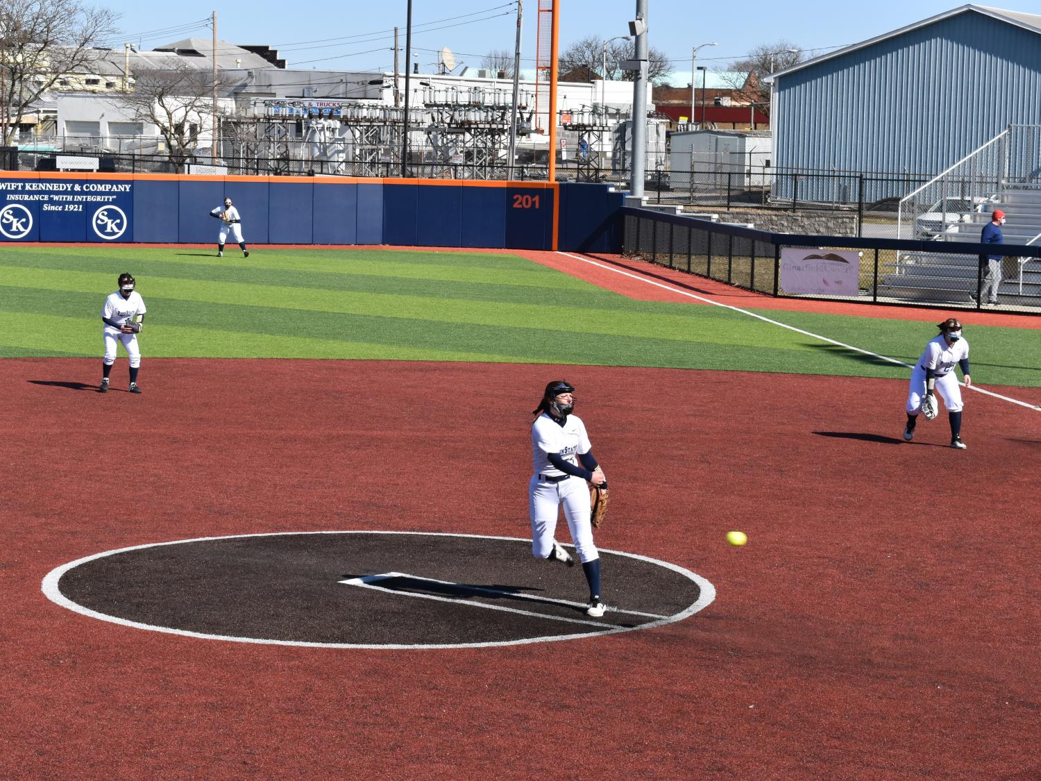 The DuBois softball team back on the field 