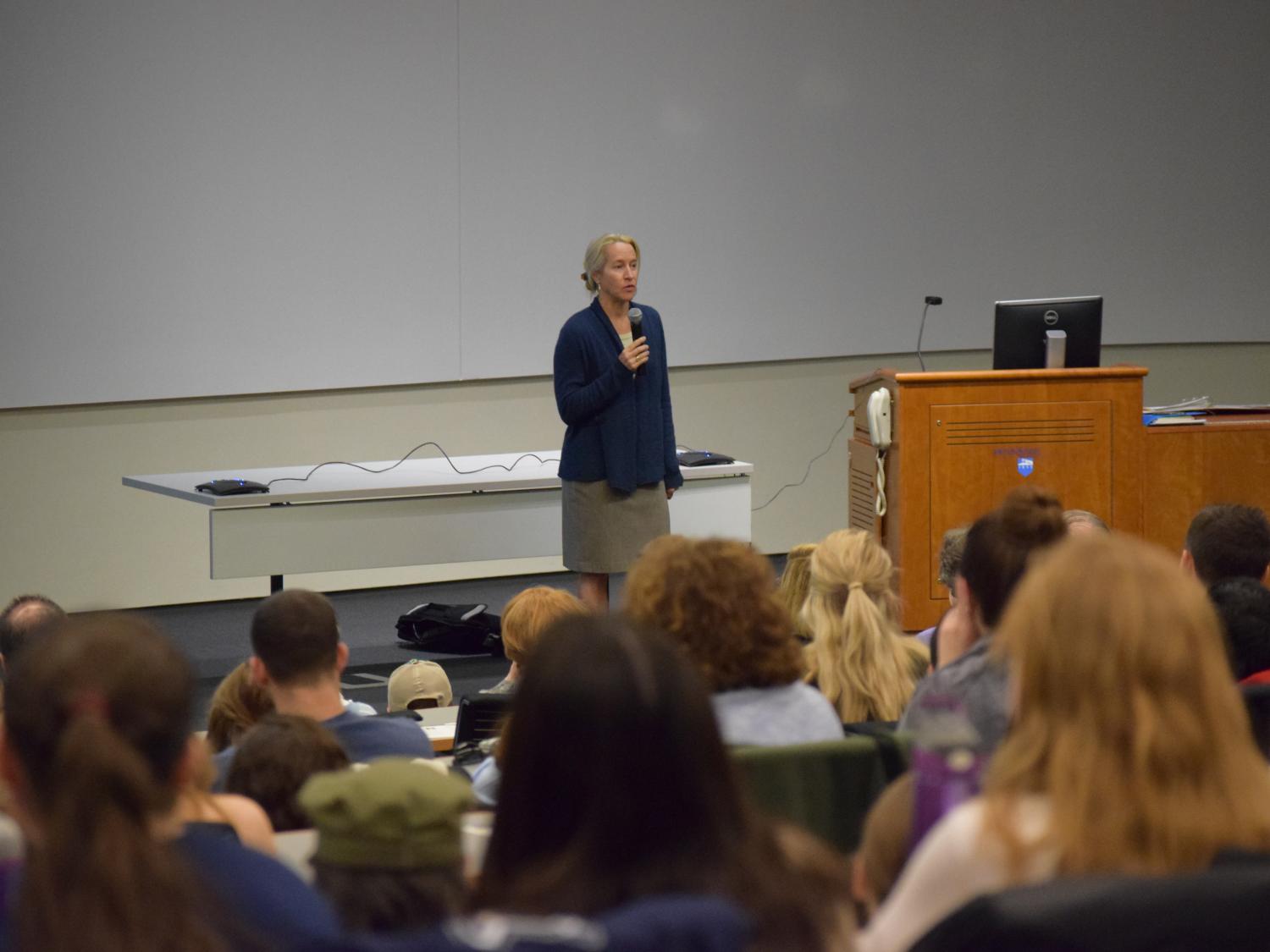 Sorrel King presents 2016 Mayers Lecture