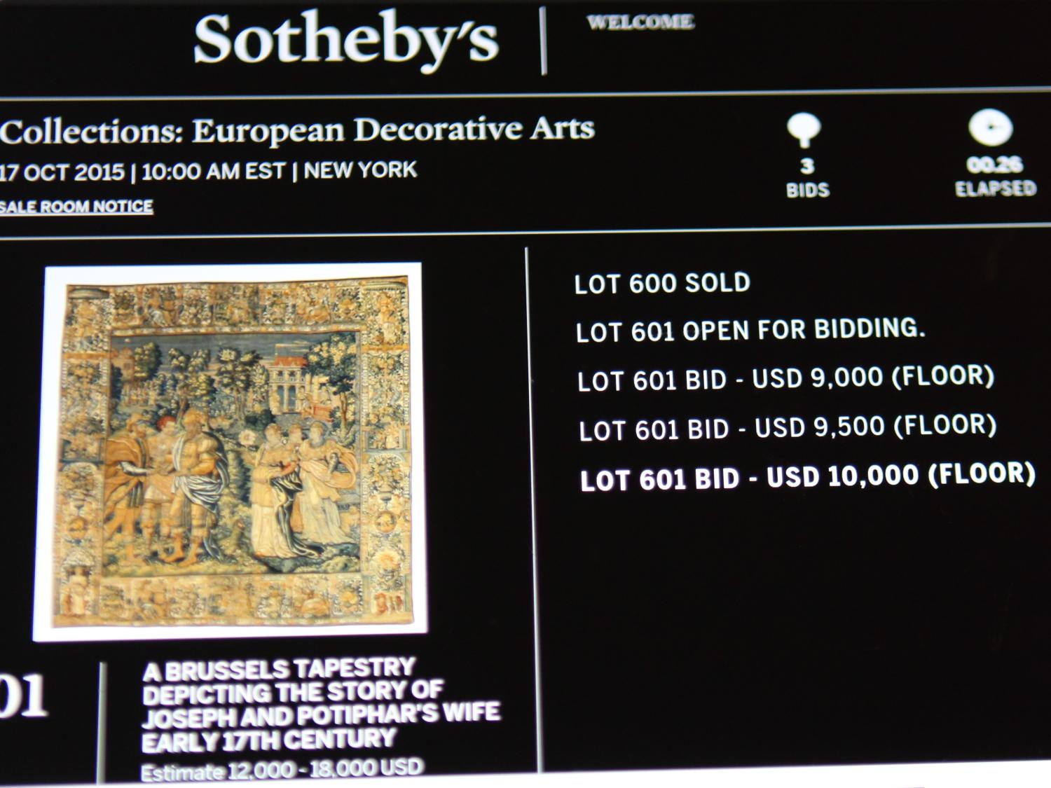 Sothebys website