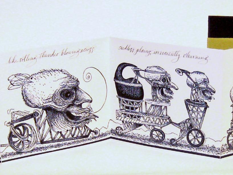 David M. Moyer’s “Speculative Motion”