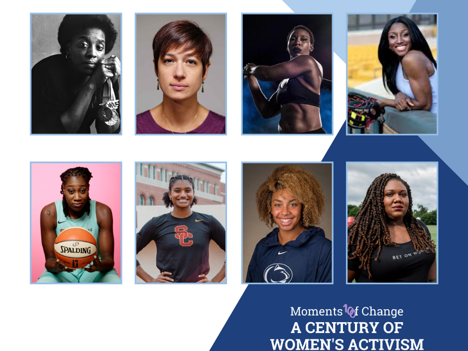 Black Women’s Athletic Activism panelist headshots