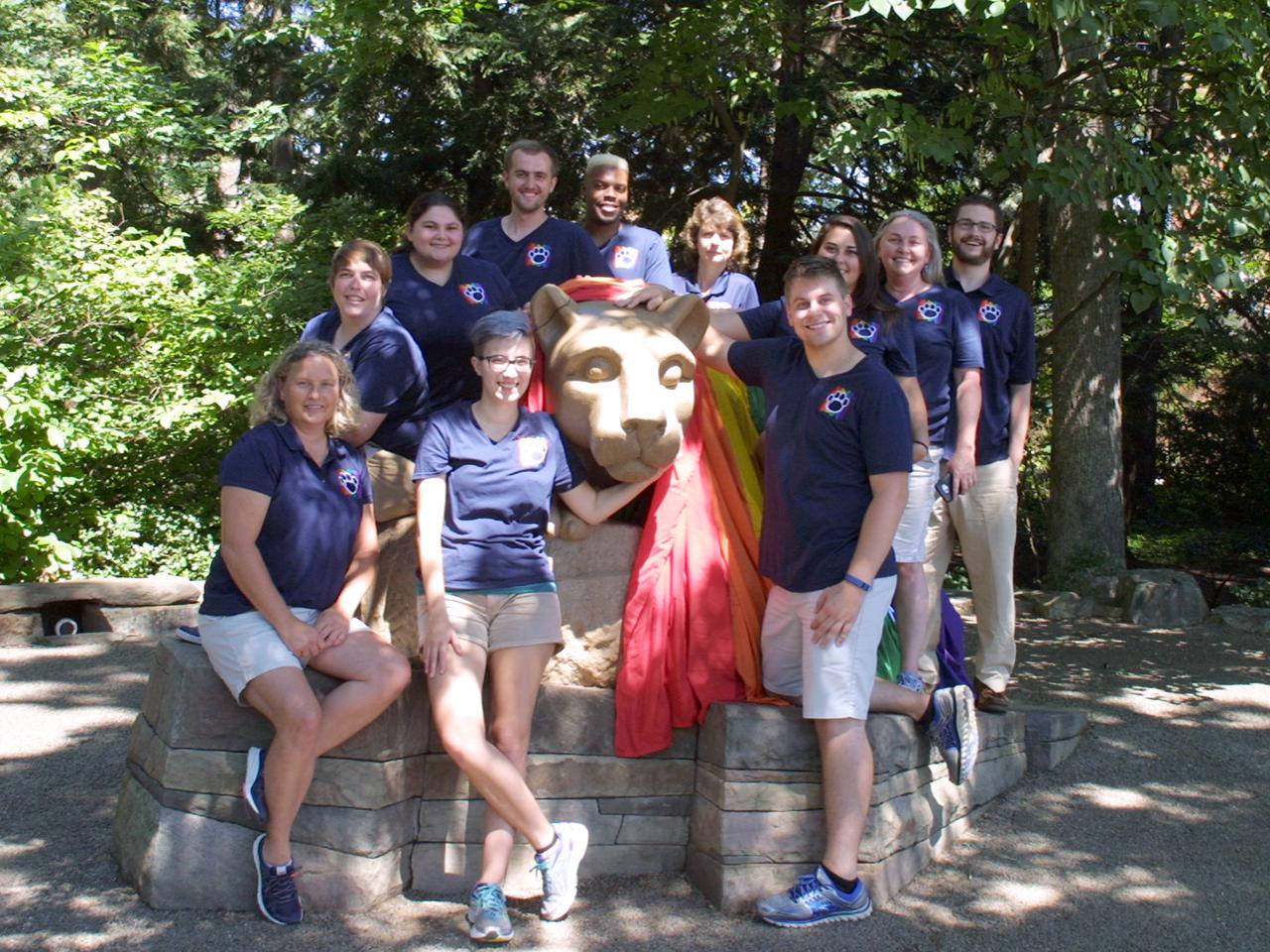 Penn State LGBTQA Student Resource Center staff, 2016