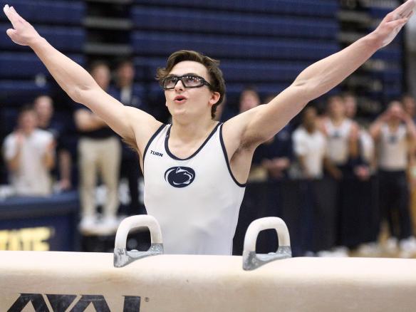 Stephen Nedoroscik men's gymnastics pommel horse