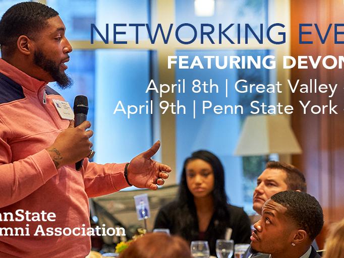 Devon Still Nittany Networking photo 