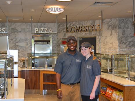 HRIM students Cafe Laura