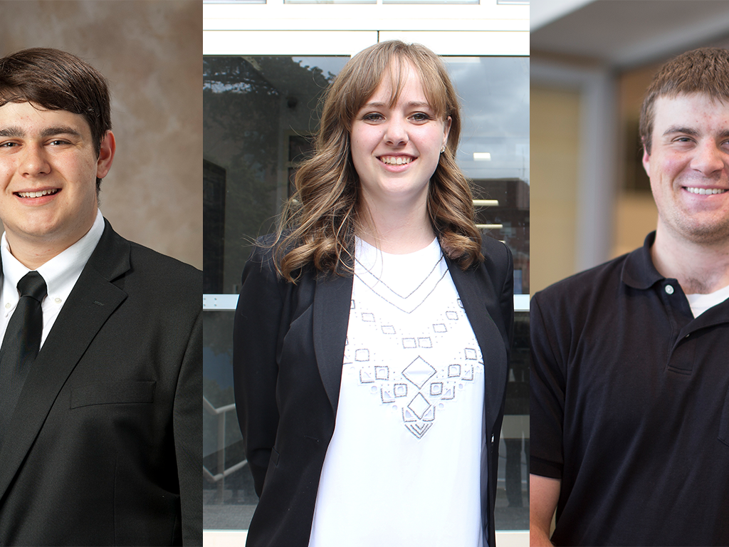 Nathan Love, Jacqueline Trautman, Evan Dillen.