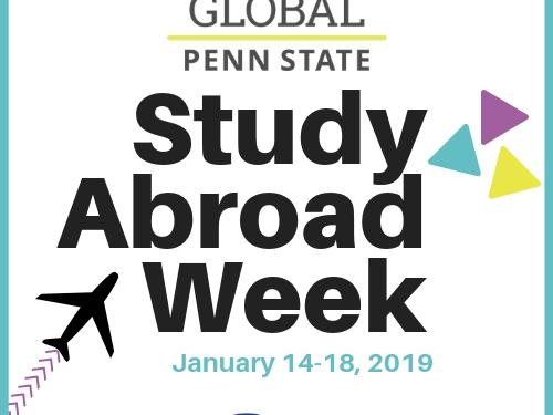 Study Abroad Week 2019 Penn State