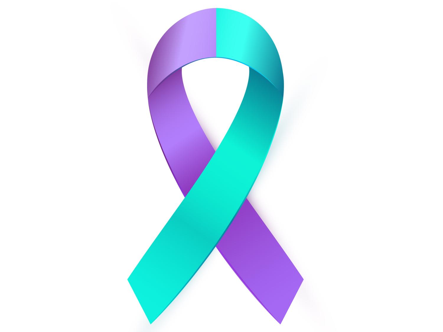 suicide prevention ribbon