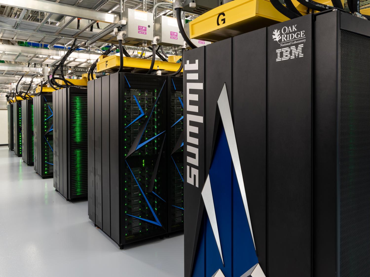 Summit Supercomputer one of the world's faster computers