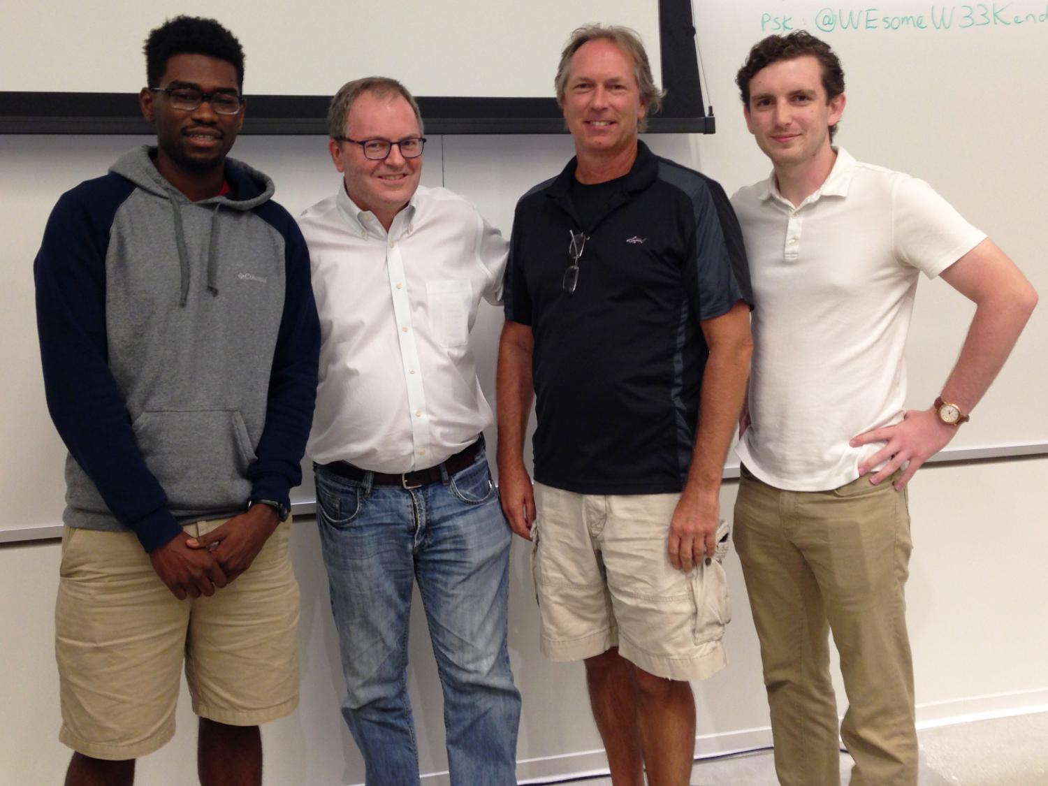 Team Superman: Zachory Taylor, Eric Pettersen, Will Patton and Connor Jennings