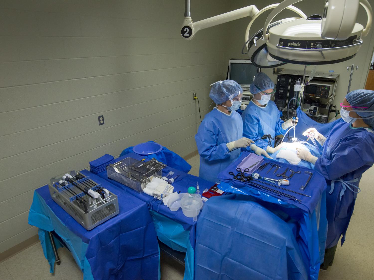 Surgical Technology students at Penn College