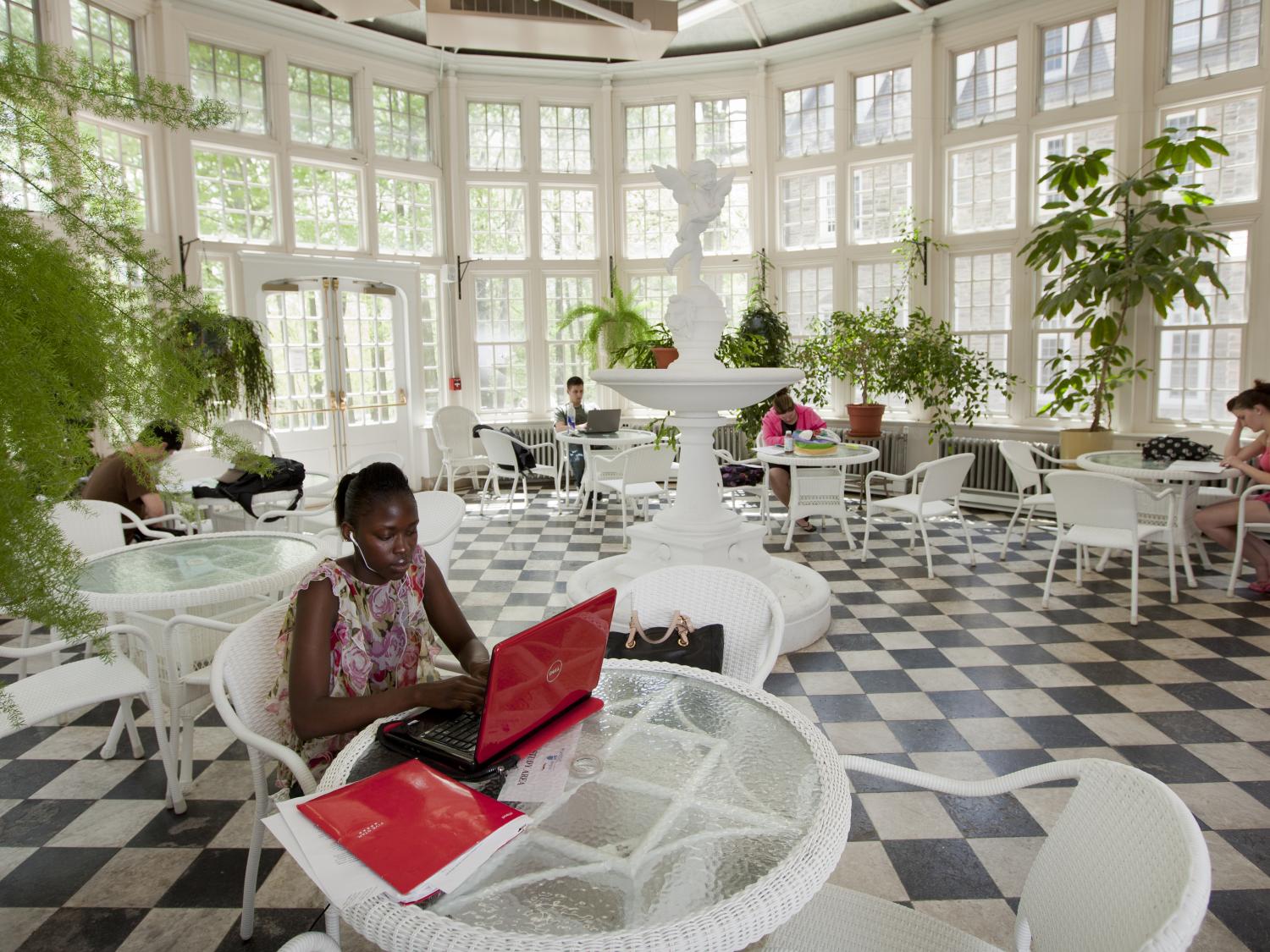 Abington solarium Sutherland Building