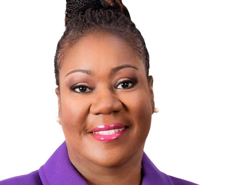 A portrait of Sybrina Fulton, the mother of Trayvon Martin