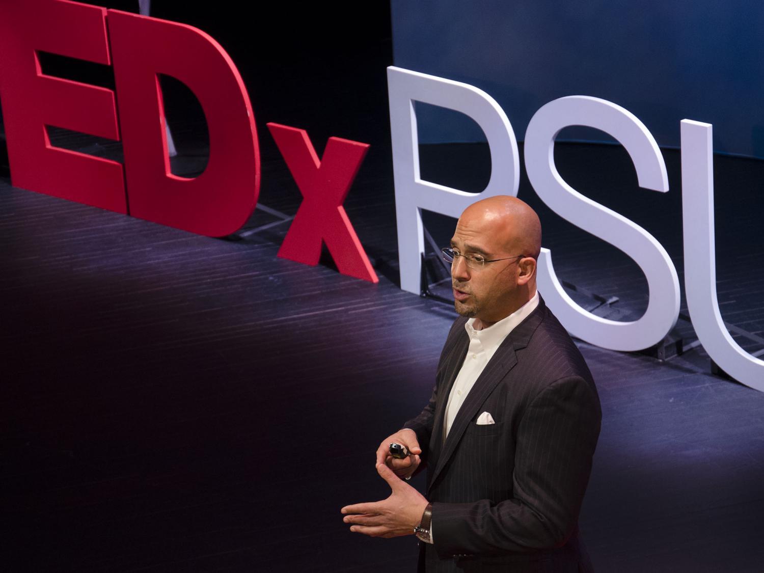 Coach Franklin at TEDxPSU