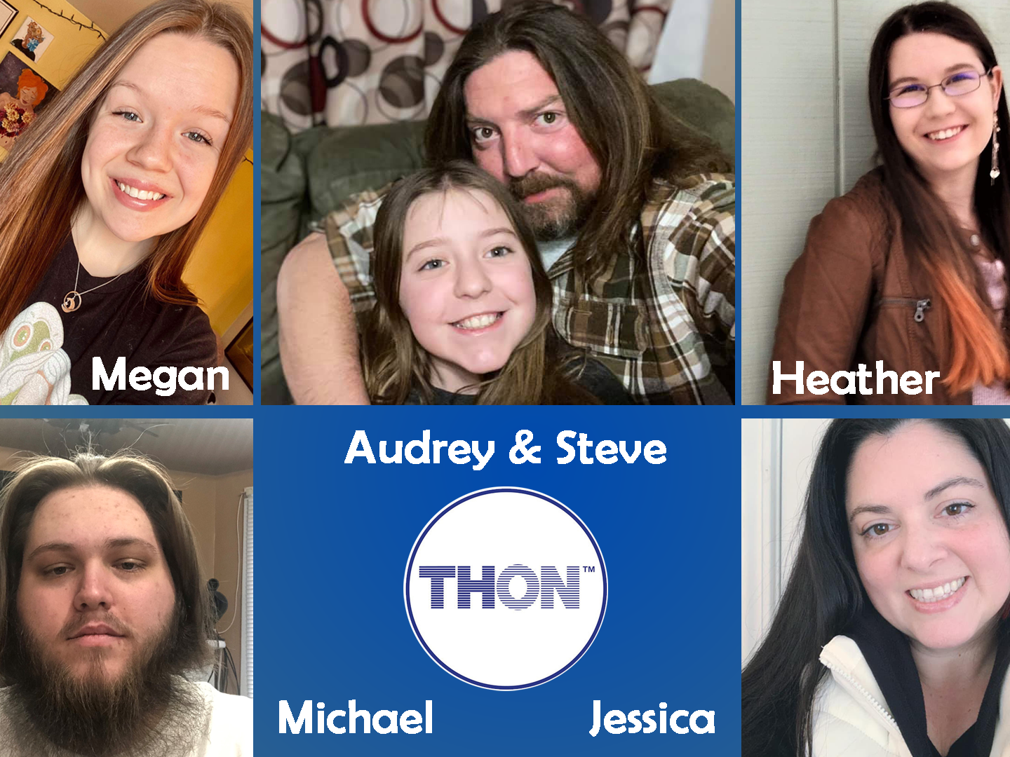 THON Hair Auction donors. 