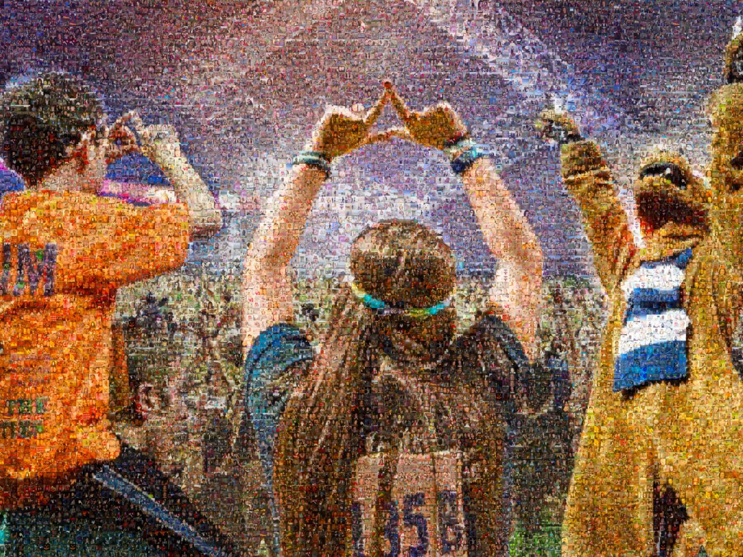 THON mosaic image