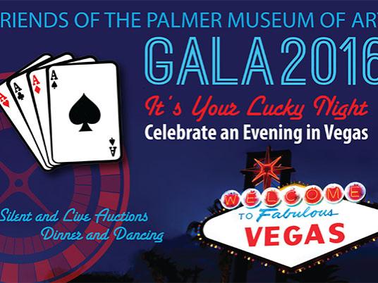 Vegas-themed gala fundraiser to benefit the Palmer Museum on May 13
