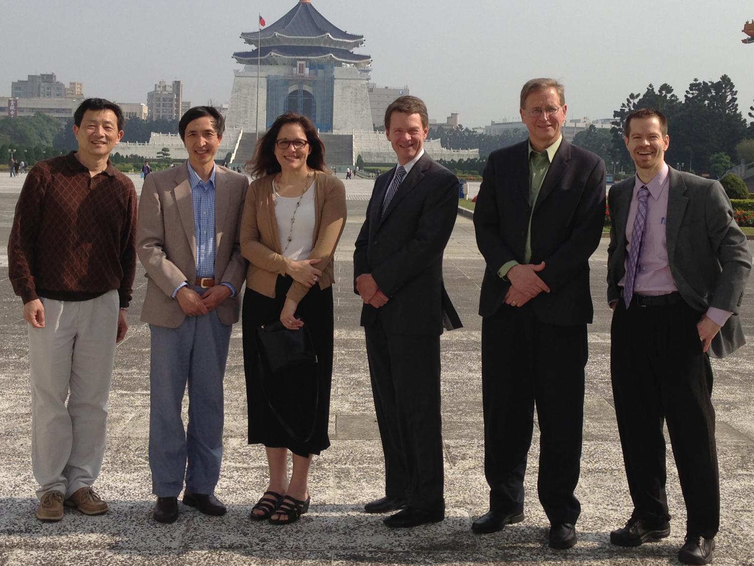 A group of Penn State faculty visit Taiwan