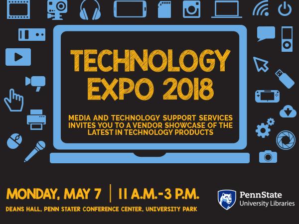Technology Expo 2018, May 7, 2018 11 a.m. - 3 p.m.