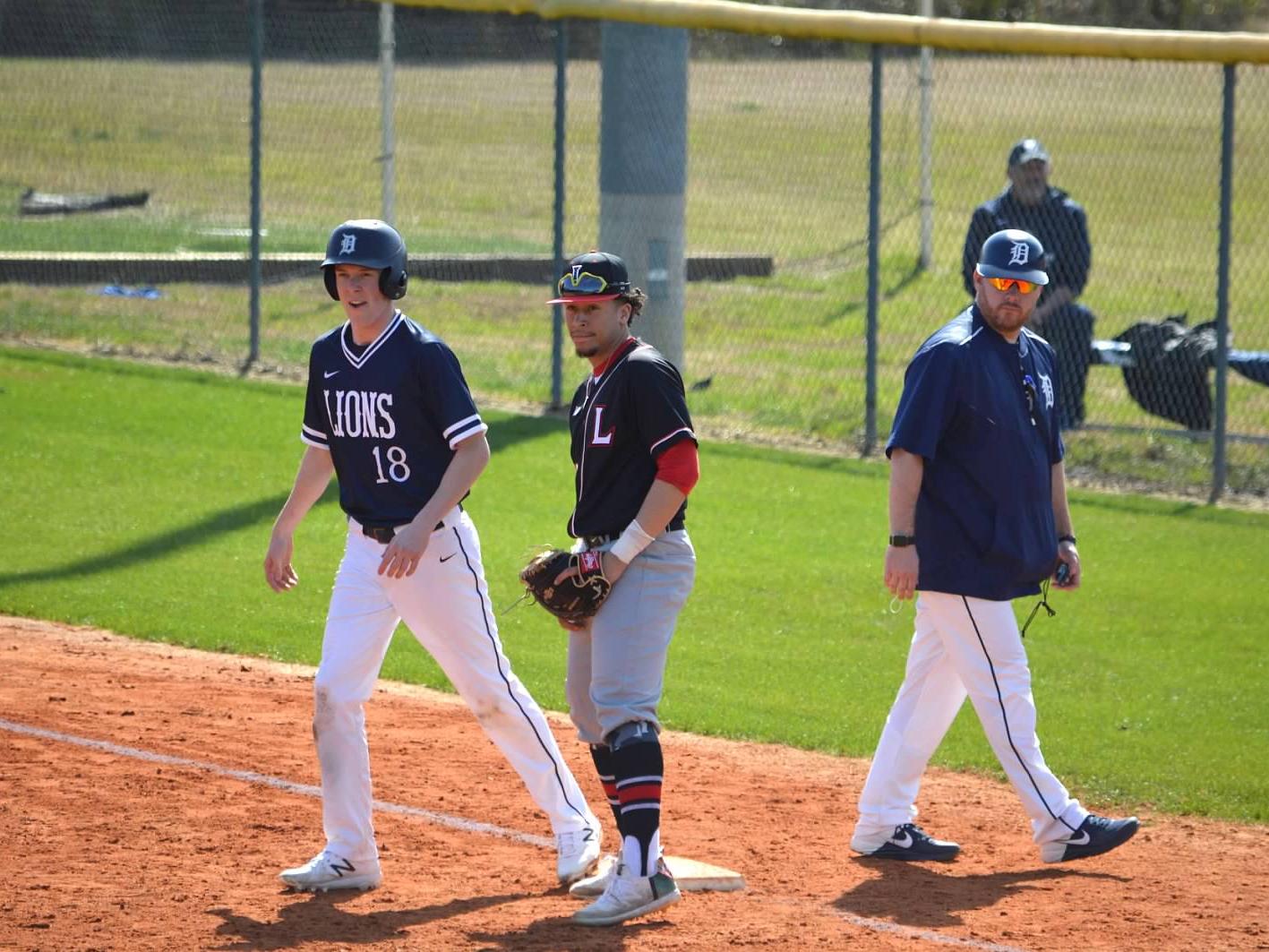 Penn State DuBois outfielder Thayne Morgan.  