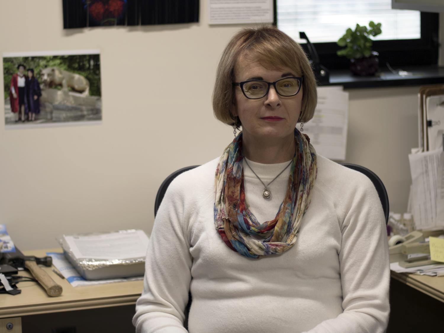 Penn State associate biology professor Claire Thomas