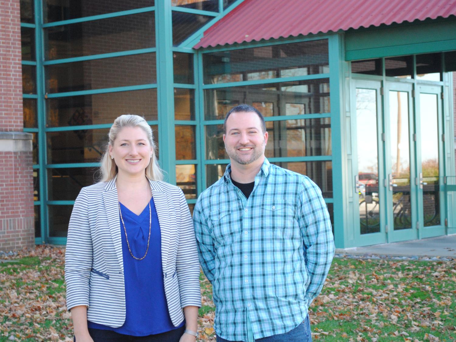 Behrend alumni Erika Dauber Berlin and Matthew Totzke both play a key role in the day-to-day operations of textbook company, Larson Texts. 
