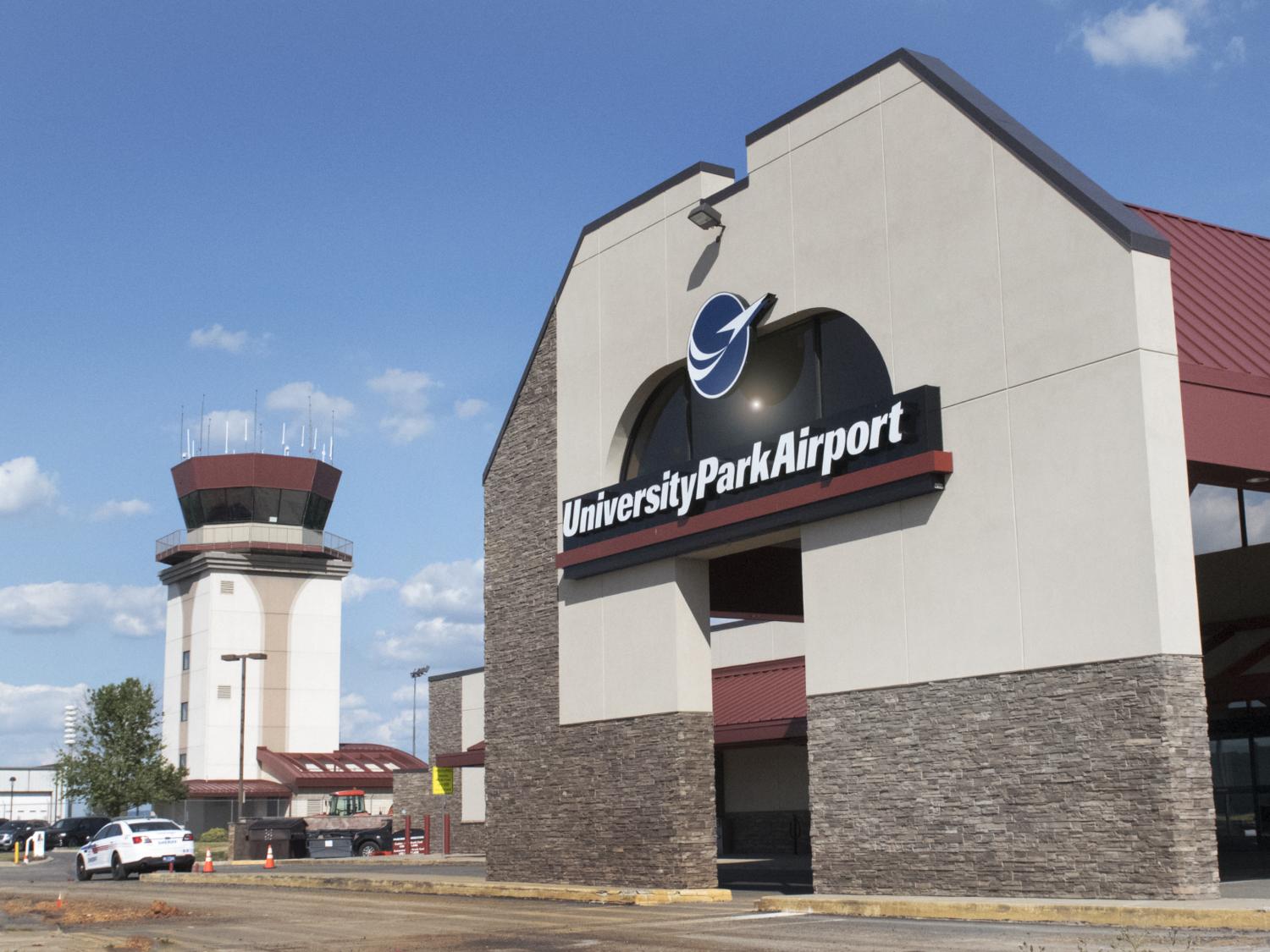 View of exterior of University Park Airport