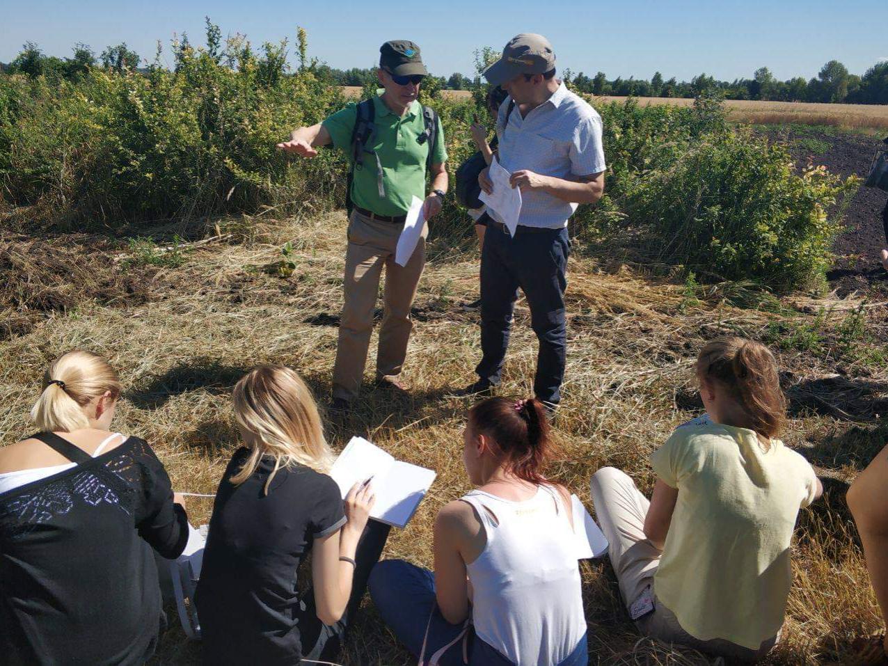 Ukraine visit by soil scientist