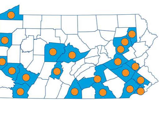 Innovation hub map